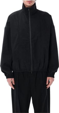 Fear of God Tech Track Jacket - Heren - Zomerjassen - Zwart - L - Jassen