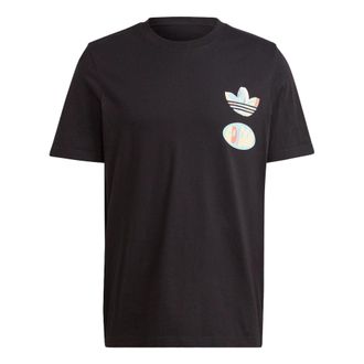 adidas originals Enjoy Summer Front/Back Graphic Tee Black IT8183