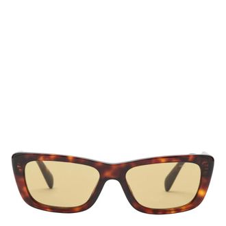 Miu Miu Sunglasses, female, Brown, Size: ONE SIZE MU B12S Sunglasses