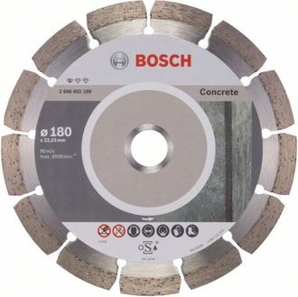 Bosch Disco De Diamante Standard For Concrete 180x22,23x2x10 Mm 2608602199