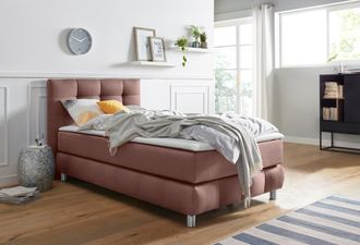 ANDAS Boxspringbett »Salo« incl. Topper, 6 Breiten, 2 Härtegrade, TFK auch in Härtegrad 4
