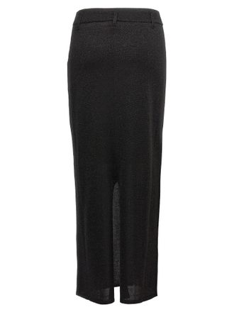 Missoni Viscose Blend Lam&eacute; Skirt - Black