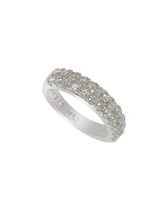 Suzy Levian Silver Cz Ring