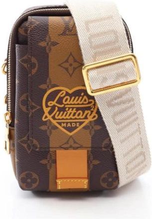 Louis Vuitton Pre-owned Cross Body Bag - Heren - Vintage Schoudertas - Bruin - ONE Size - Leer - Vintage