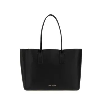 Marc Jacobs Black Leather The Work Shopping Bag Borse A Mano