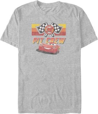 Cars Mens Cars Pit Crew Team Graphic Tee in Sport Grey at Nordstrom, Size Xxx-Large