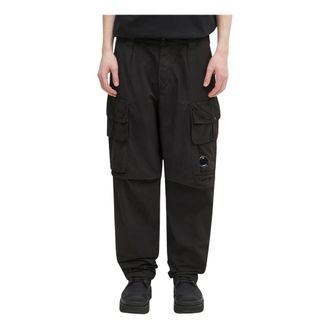 C.P. Company C.p. Company, Broeken, Heren, Zwart, M, Nylon, Flatt Nylon Cargo Broek
