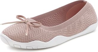 Lascana Sneaker Ballerinas Slipper, Halbschuh, ultraleicht zum Reinschlüpfen VEGAN