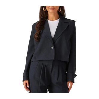 Co'Couture Dames, Jassen, Zwart, Maat: XL