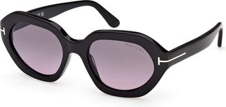 Tom Ford FT1341 MERYL-02 01B Womens Sunglasses Black Size 53