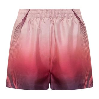 Casablanca Training Shorts, female, Multicolor, Size: XS Silk Shorts