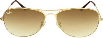 Ray-Ban Ray Ban Cockpit Light Brown Gradient Pilot Mens Sunglasses RB3362 001/51 59