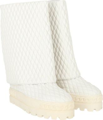 Casadei Logo Leather Boot