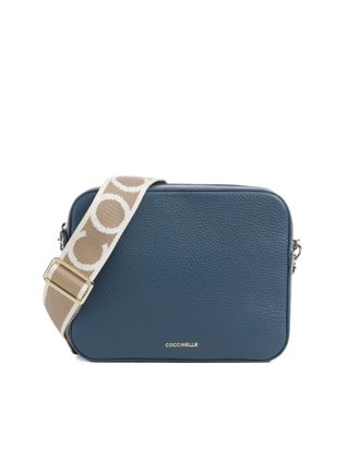 Coccinelle Tebe Noir Black Leather Bag