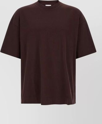 Dries Van Noten ribbed crew neck oversized t-shirt