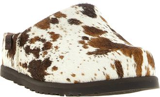 UGG Pony Hair Animal Print Slippers - Brown