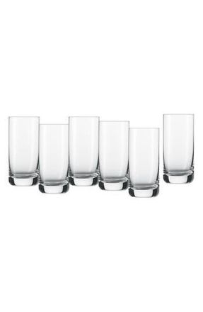 Fortessa Schott Zwiesel Convention Set of 6 Iced Tea Glasses in Clear at Nordstrom Rack