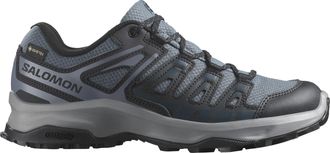 Salomon Wanderschuh SALOMON EXTEGRA GORE-TEX W, Damen, Gr. 40,5, schwarz (turbulence, schwarz, grisaille), Synthetik, Textil, Schuhe Wanderschuh, wasserdicht