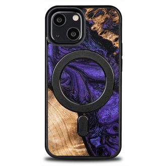 OEM Funda Bewood Unique Para Iphone 13 Mini - Violeta Con Magsafe