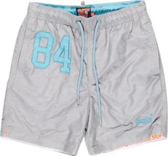 Superdry M30018At Zwemboxer - Heren - Strandmode - Grijs - 2XS - Polyester - Badmode