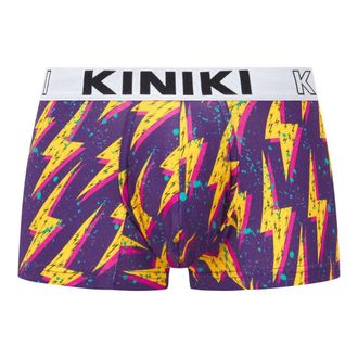 Kiniki Mens Cotton Printed Hipster Underwear - Flash