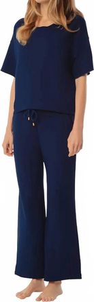 Helen Jon Ankle Pants In Navy