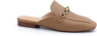 Guess Mules - Dames - Slip ons - Bruin - 38 EU - Leer - Schoenen