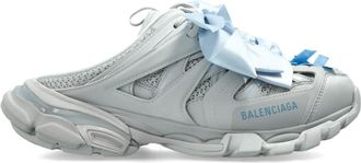 Balenciaga Mules, female, Blue, Size: 6 US Track Slides