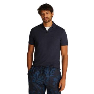 Tommy Hilfiger Heren Terry Regular Poloshirt (Woestijnlucht)