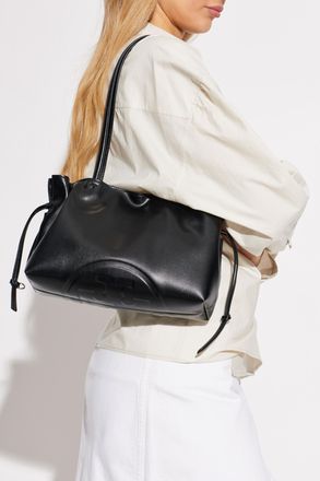 Tory Burch Ella Small Shoulder Bag, Womens, Black