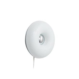 Lindby L&aacute;mpara de pared LED de vidrio blanco