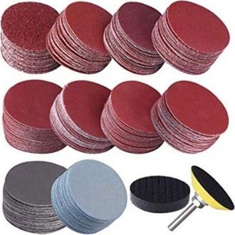 OEM 300 Discos Abrasivos De 50 Mm Para Lijado Y Pulido, Con Granos De 80, 100, 180, 240, 600, 800, 1000, 1200, 2000 Y 3000, Compatibles Con Dremel