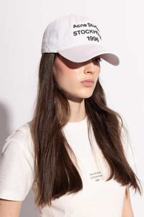 Acne Studios Baseball Cap, Unisex, Cream