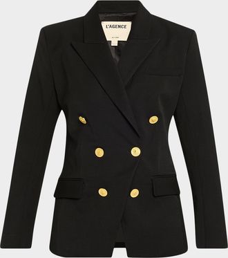 L'agence Kyomi Double-Breasted Blazer
