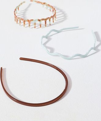 Anthropologie Zigzag Headbands, Set of 3