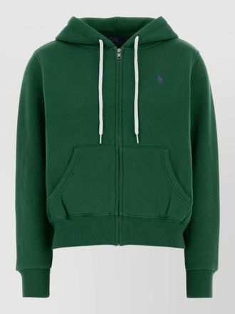 Polo Ralph Lauren cotton blend zip up hoodie