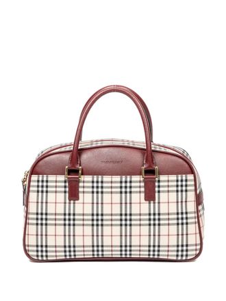 Burberry 1990 House Check tote bag - White