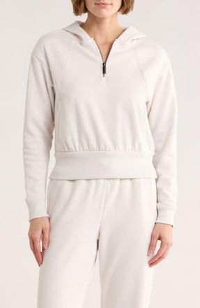Marika Roxie Crop Quarter Zip Hoodie in Nimbus Cloud at Nordstrom Rack, Size X-Small