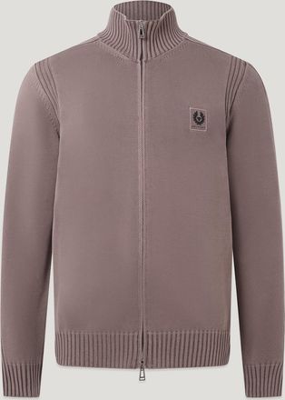 Belstaff Watch Full Zip Light Mens Fade-out Garment Dye Cotton Asphalt Size 2XL