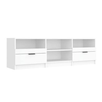 Berkfield Home TV Cabinet White 150x33.5x45 cm Engineered Wood
