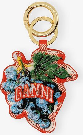 Ganni Red Grape Keyring