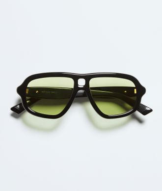 Bottega Veneta Occhiali da sole aviator Sophia Ribbon - Nero - Unisex - U