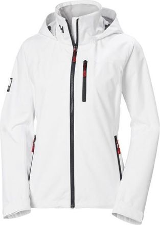 Helly Hansen Crew Hooded Jacket 2.0 Regenjacke f&uuml;r Damen | wei&szlig;