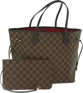 Louis Vuitton Pre-owned Vintage Canvas Tote Bag - Dames - Vintage Shopper - Bruin - ONE Size - Vintage