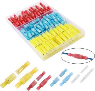 OEM Abrazadera De Soldadura - Abrazadera De Conexi&oacute;n - Acoplamientos R&aacute;pidos De Prensado En Fr&iacute;o Macho/hembra, 20 Pares, 4 Colores Por Juego