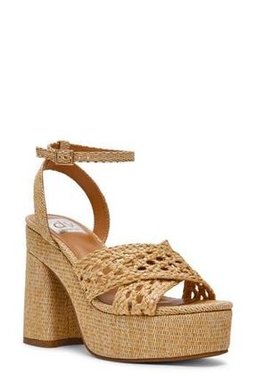 Dolce Vita Whisora Platform Sandal in Natural at Nordstrom Rack, Size 9.5