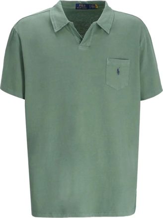 Polo Ralph Lauren Polo a maniche corte con taschino - Verde