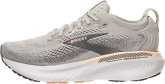 Brooks Womens Adrenaline Gts 25 Sneaker In Grey/blackened Pearl/coral