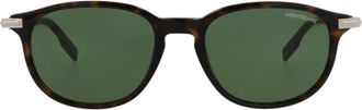 Montblanc Round-Frame Recycled Acetate Sunglasses