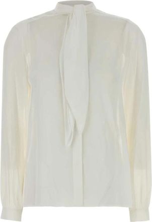 Tory Burch Shirts - Dames - Overhemden - Wit - S - Overhemden